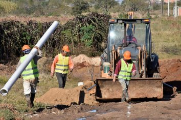 LAS OBRAS DE AGUA Y SANEAMIENTO LLEVAN CALIDAD DE VIDA Y DESARROLLO A LOS BARRIOS POPULARES