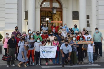 Despidieron al tercer contingente de personas mayores que compartirá la temporada de turismo social en Chapadmalal