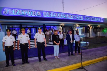 Se inauguró la ampliación de la Jefatura Departamental Federación