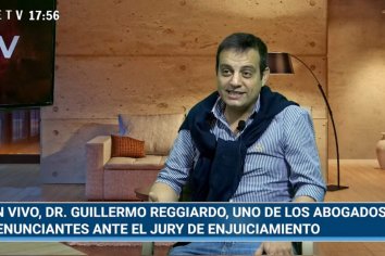 "Nos quisieron hacer creer que el emblema de la corrupción era Daniel Rossi" sostuvo Reggiardo