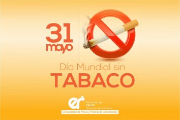 La provincia desarrollará acciones por el Día Mundial Sin Tabaco