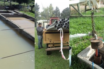 La provincia continúa con los trabajos de asistencia técnica y obras de mantenimiento de agua y saneamiento
