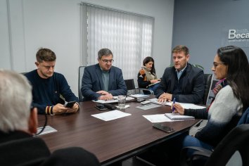 El titular del Becario detalló los avances y acciones del organismo en la reunión con el Directorio