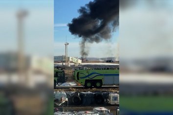 Se estrelló un avión sanitario en el aeropuerto de Río Grande