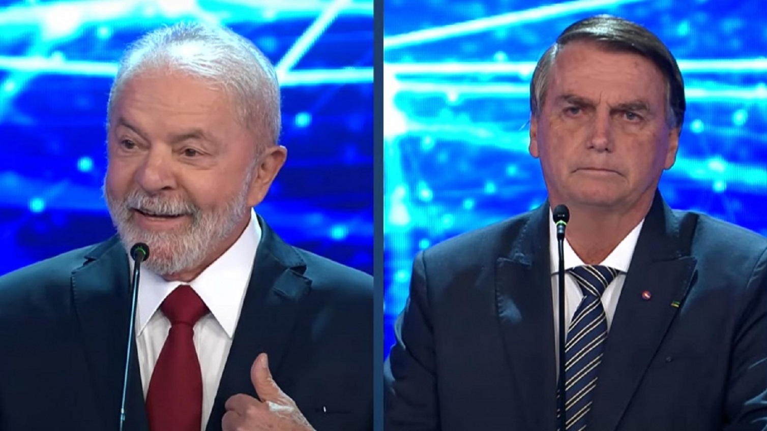 Bolsonaro y Lula se sacaron chispas en el primer debate presidencial ...