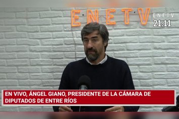 "Se sancionó una Ley que mejora el funcionamiento, da amplitud y transparencia" destacó Ángel Giano