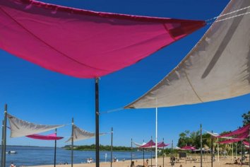 Paraná recupera sus espacios públicos para disfrutar el verano