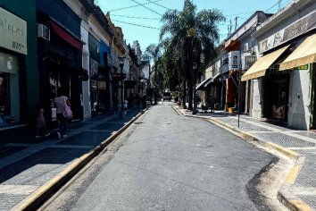 Habilitarán el tránsito en el tramo de calles Cervantes y Uruguay de la Peatonal