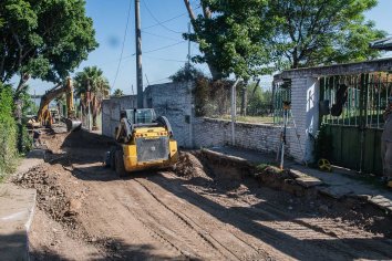 La obra integral en Los Arenales y la Toma Nueva tiene un 40% de avance