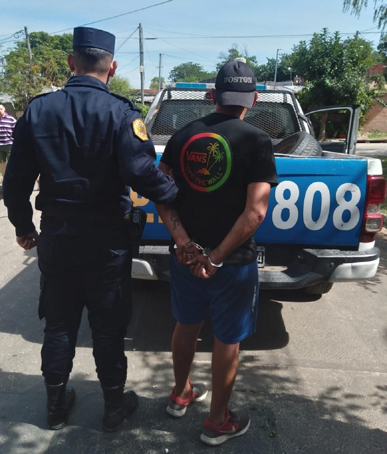 Tenía una causa por robo agravado y fue detenido - La Saranda | La voz 90.1