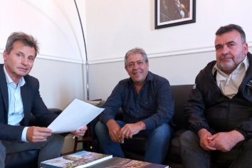El sostenimiento de la obra pública que ejecuta la provincia fue valorada por la Uocra