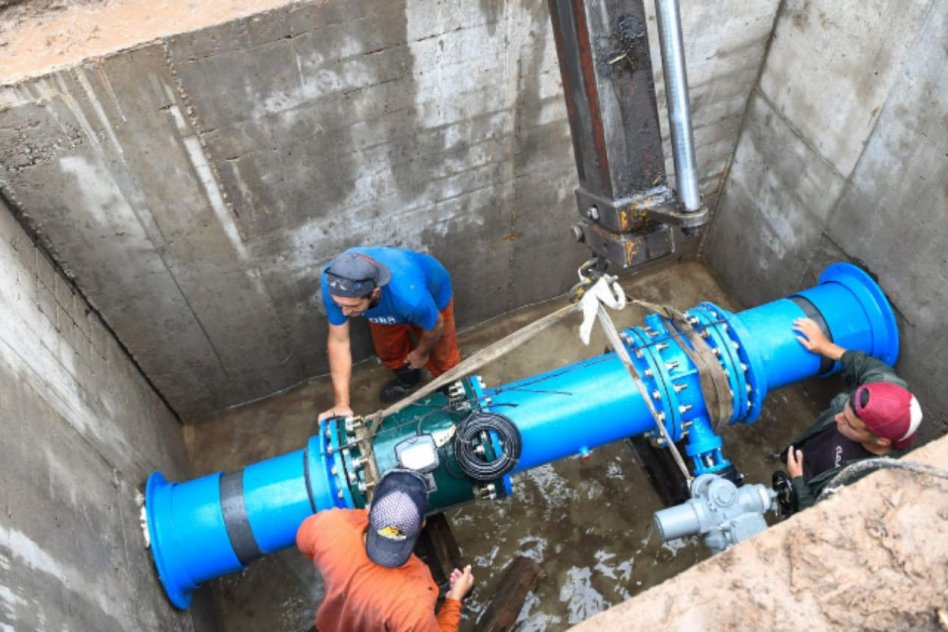 Programan una interrupción del servicio de agua potable por colocación de válvulas