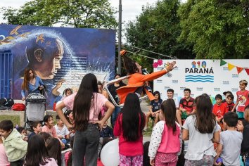 Con propuestas artísticas y deportivas para las infancias, comenzaron los festejos por los 210 años de Paraná