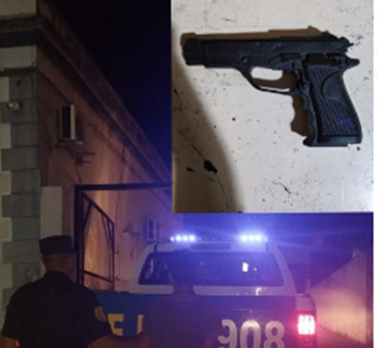 Identificaron a un hombre con una réplica de arma de fuego - Noticias ...