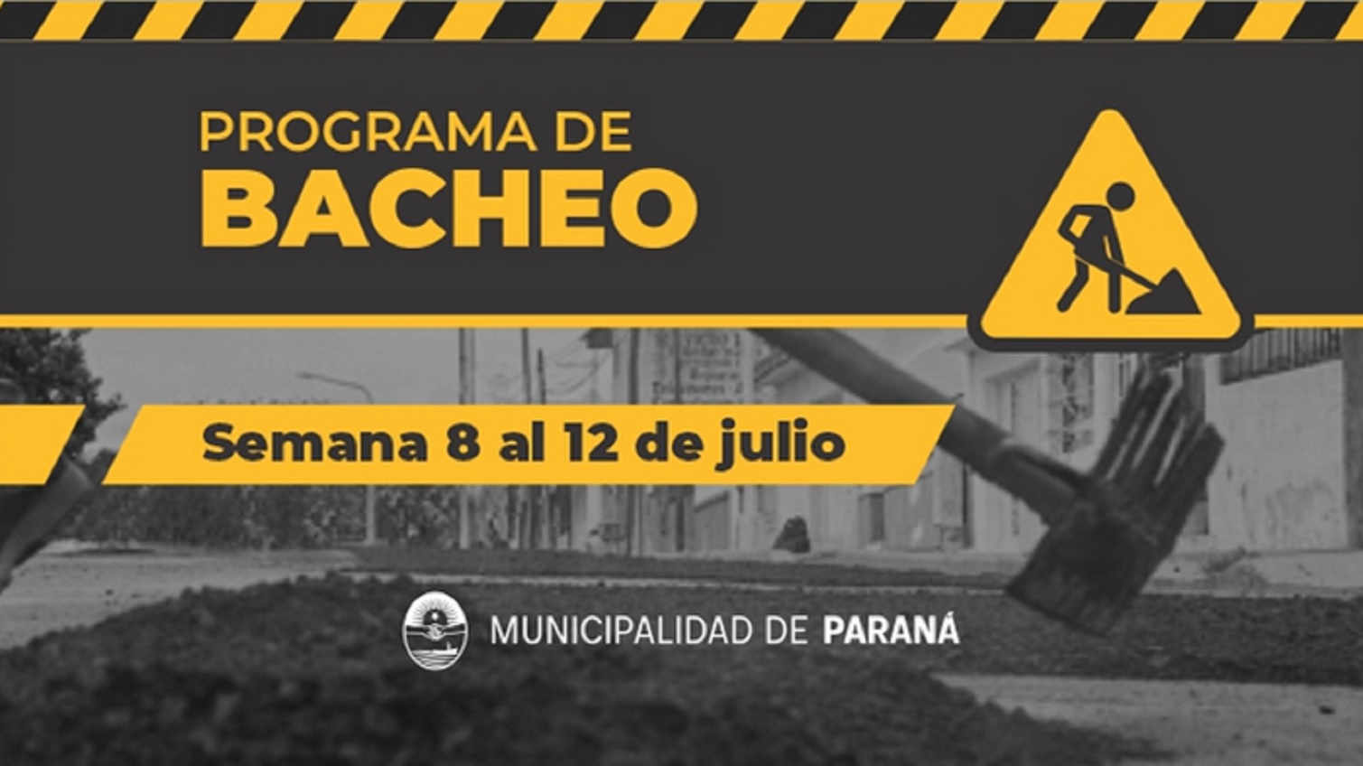 La Municipalidad realizará un programa de bacheo durante el receso ...