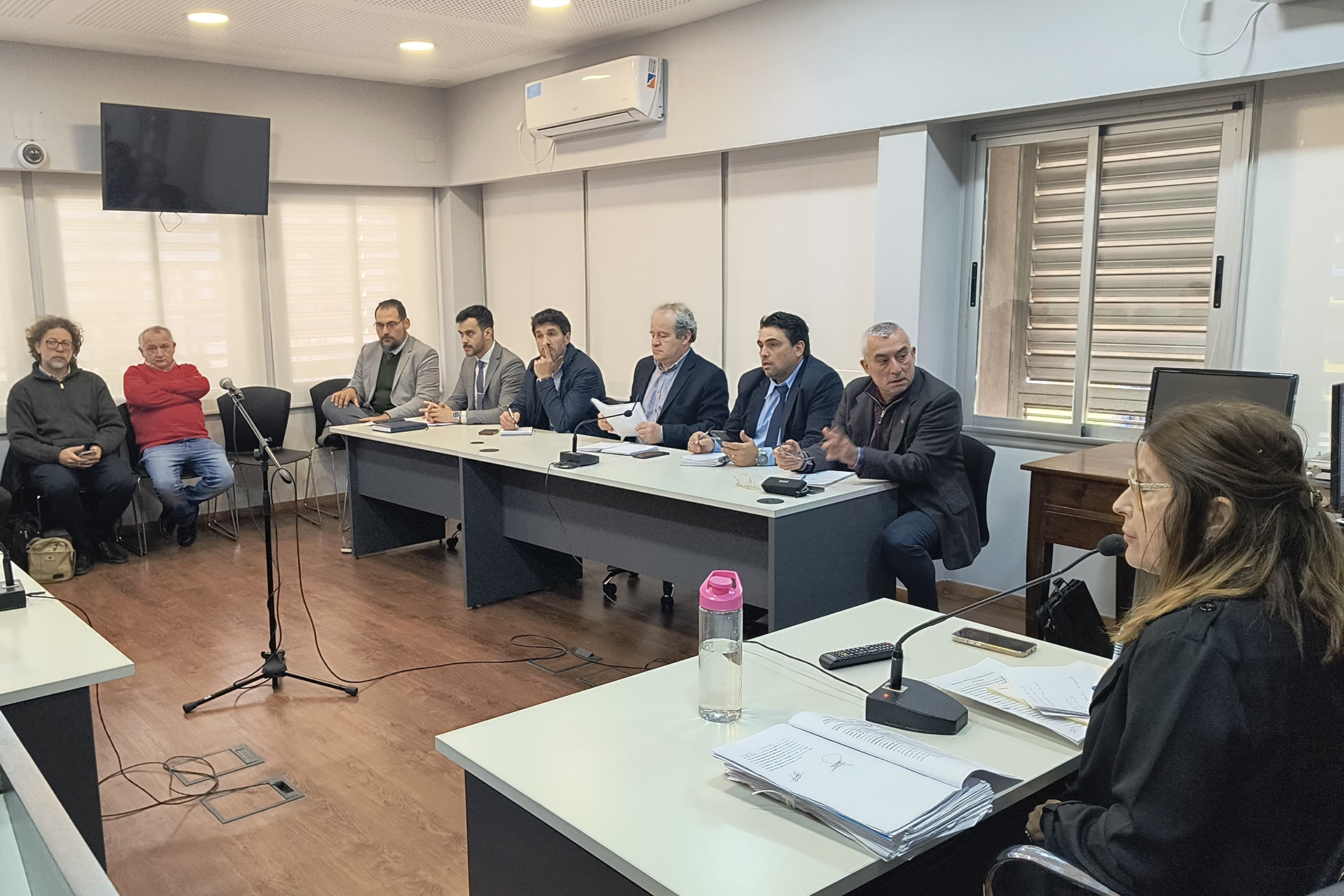 Se realizó la segunda audiencia entre el gobierno provincial y los ...