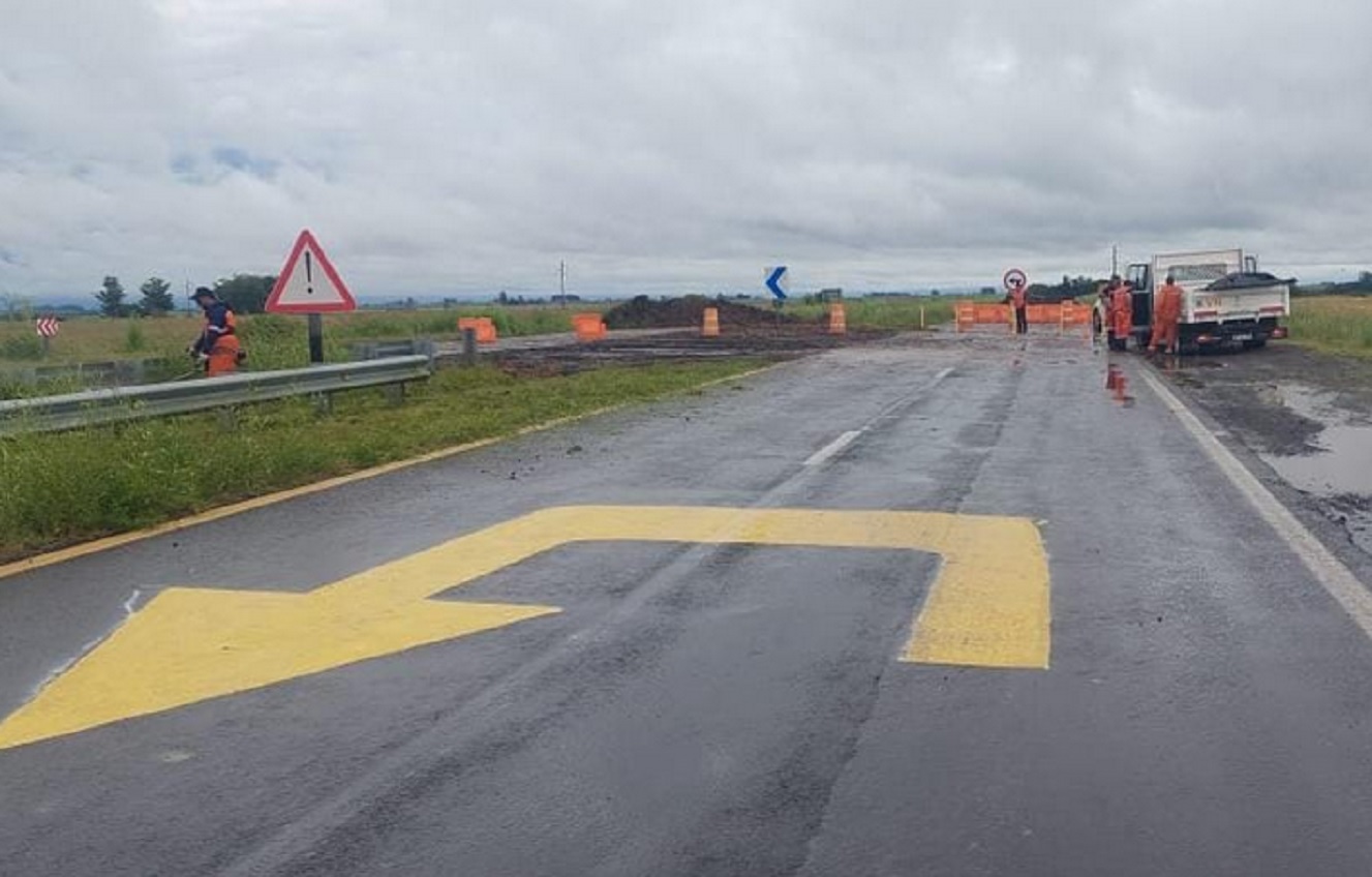Se modifica el desvío en Ruta Nacional 18 a la altura del acceso a San ...