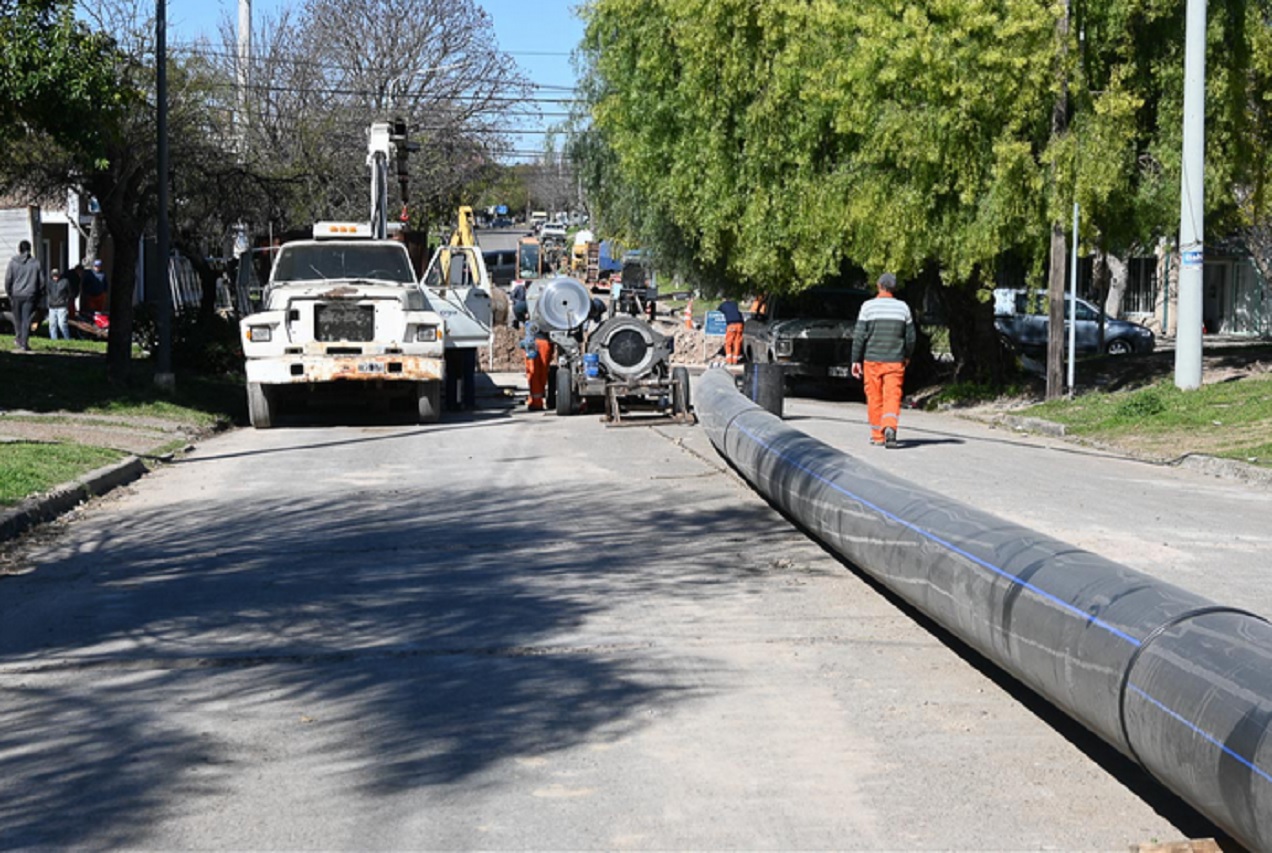 La Municipalidad avanza en una obra para mejorar el servicio de agua ...