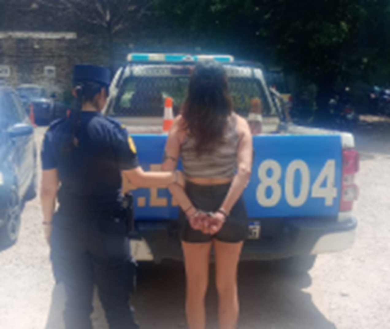 Mujer fue detenida por violar prohibición de acercamiento a la vivienda de su madre