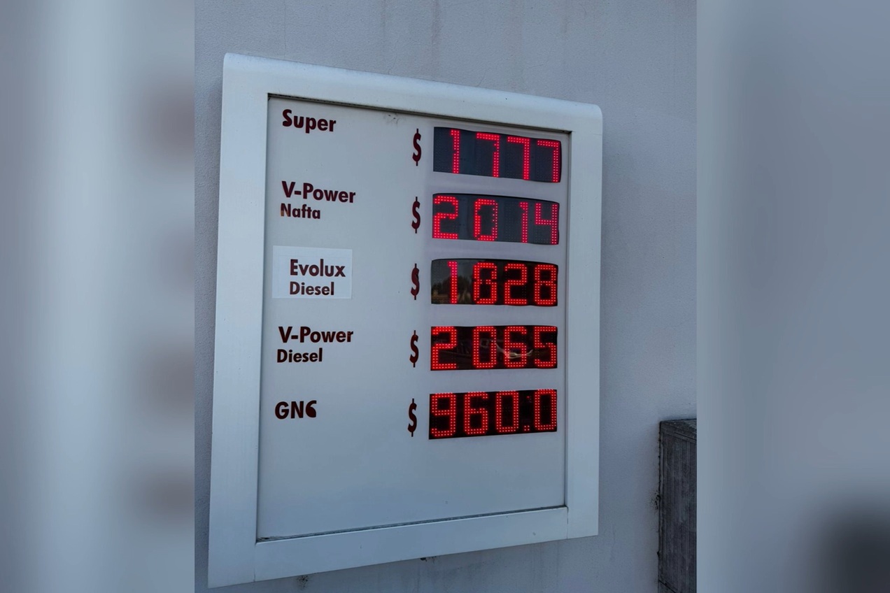 Shell bajo los precios de las Naftas en Paraná