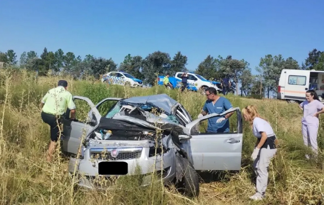 El desastroso estado de la ruta 14 provocó tres accidentes en menos de dos horas