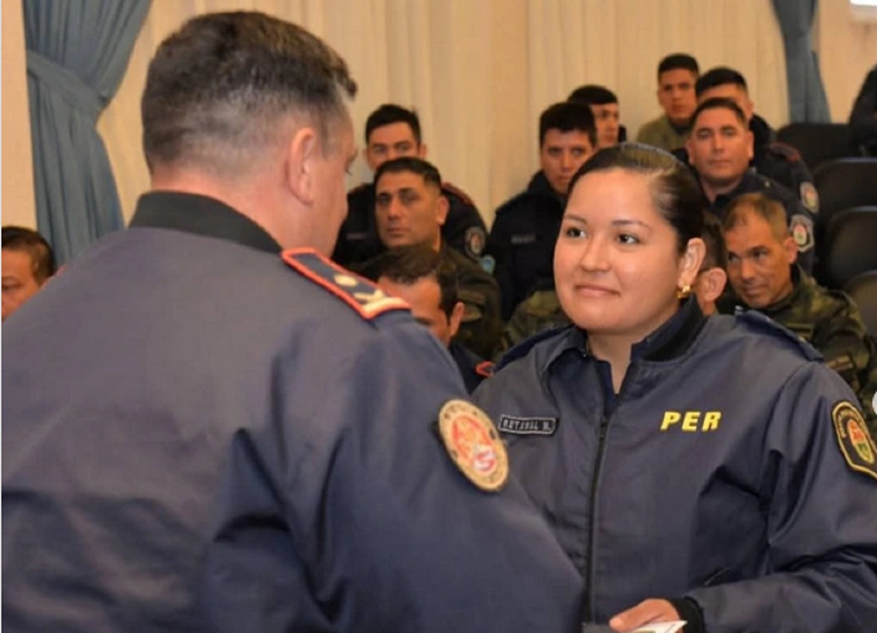 Miguelina Retamal es la primer mujer en el Cuerpo de Bomberos Zapadores de Entre Ríos