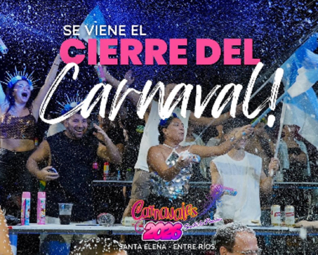 ¡Se viene el cierre del Carnaval más pasional del país!