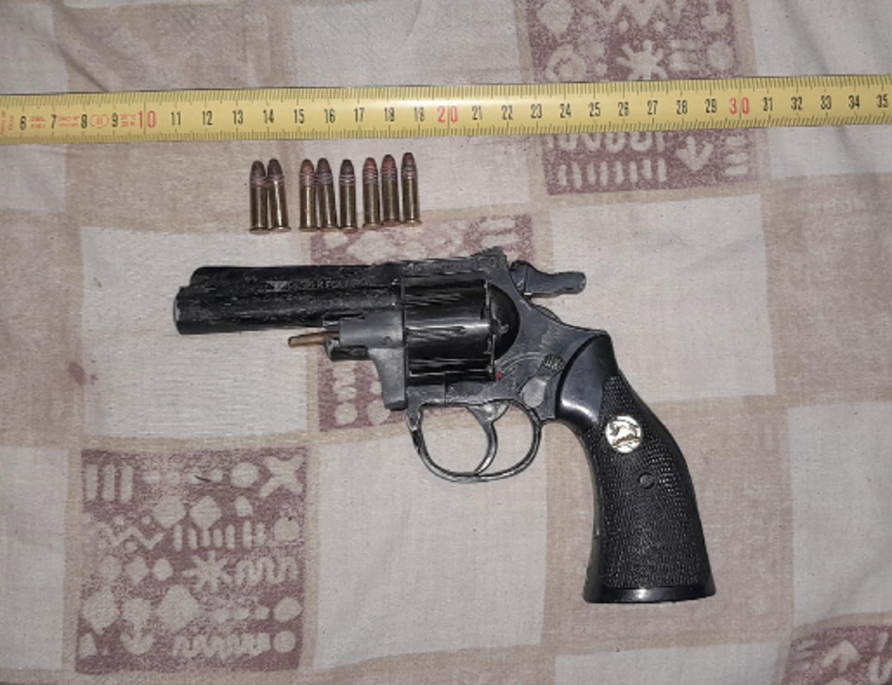 Secuestraron un arma de fuego y cartuchería