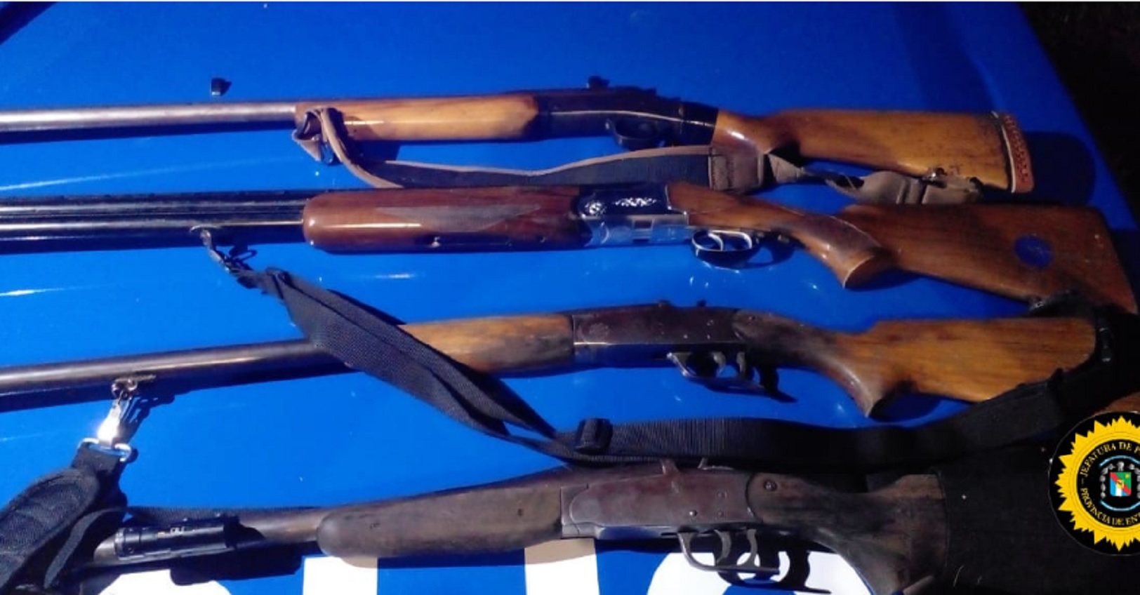 Piedras Blancas: Cazadores tenían armas sin la documentación correspondiente