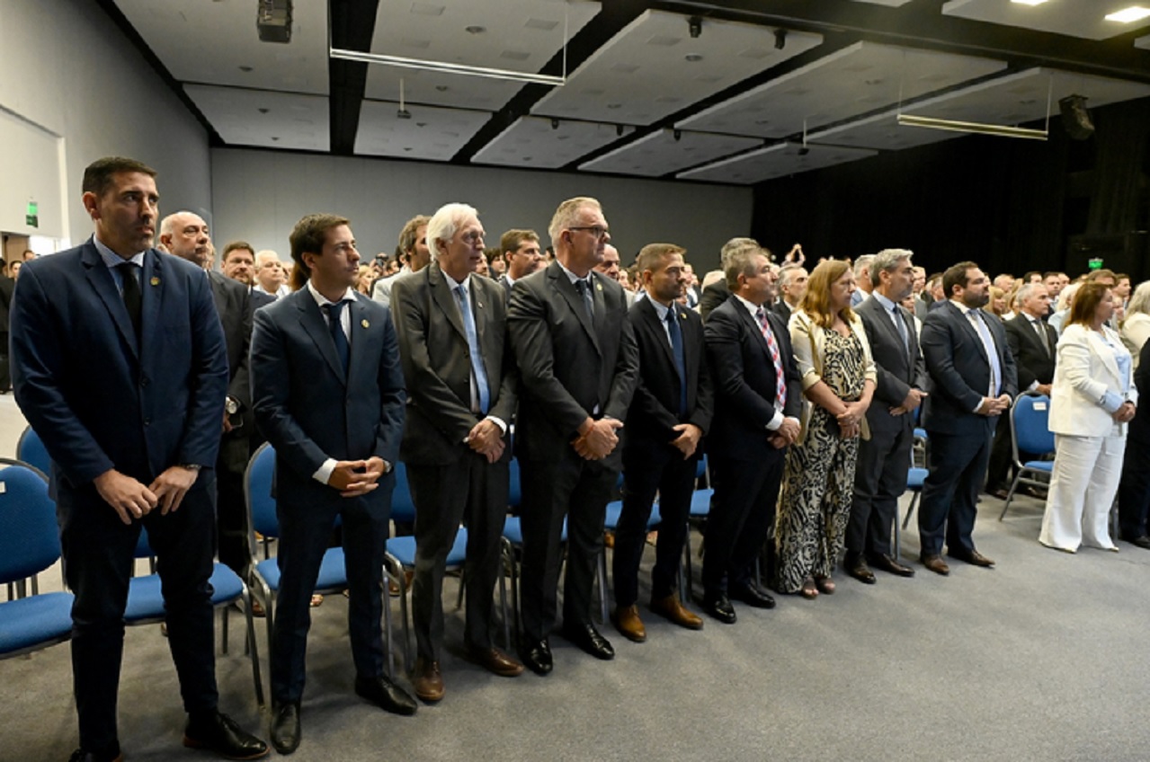 Los funcionarios destacaron la confirmación del rumbo comprometido