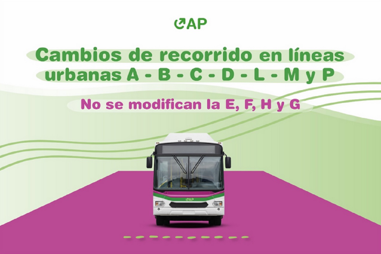 Transporte urbano de pasajeros: cómo serán los nuevos recorridos
