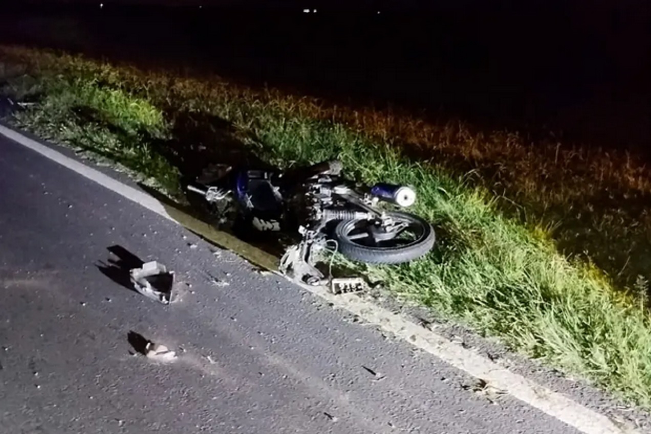 Ruta 12: Murió una joven en choque entre camioneta y moto