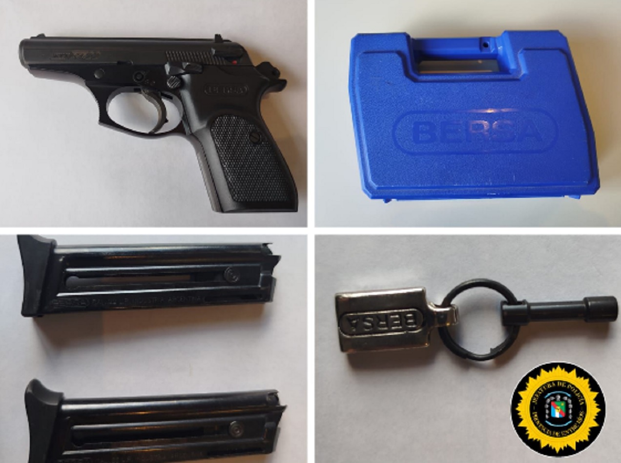 Bovril: Recuperaron un arma de fuego que había sido robada