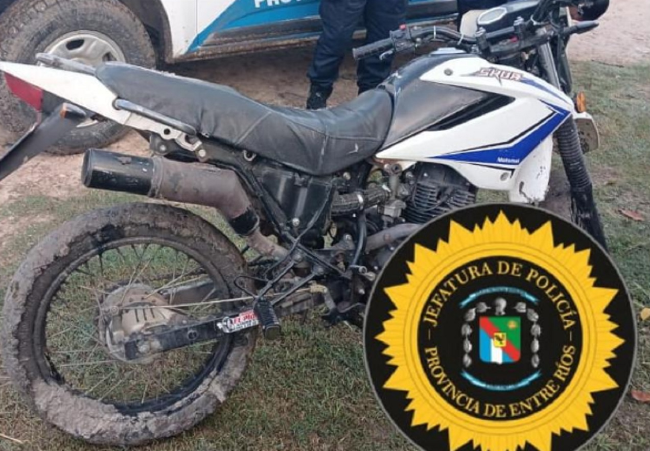 Lo agredieron, le robaron la moto y fue recuperada