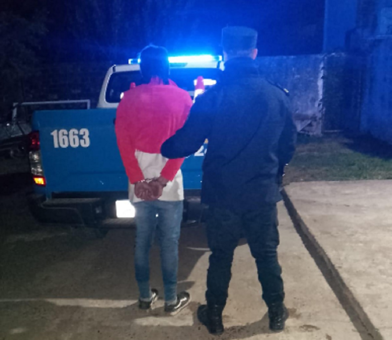 San Benito: Identificaron a un hombre, tenía pedido de captura y fue detenido