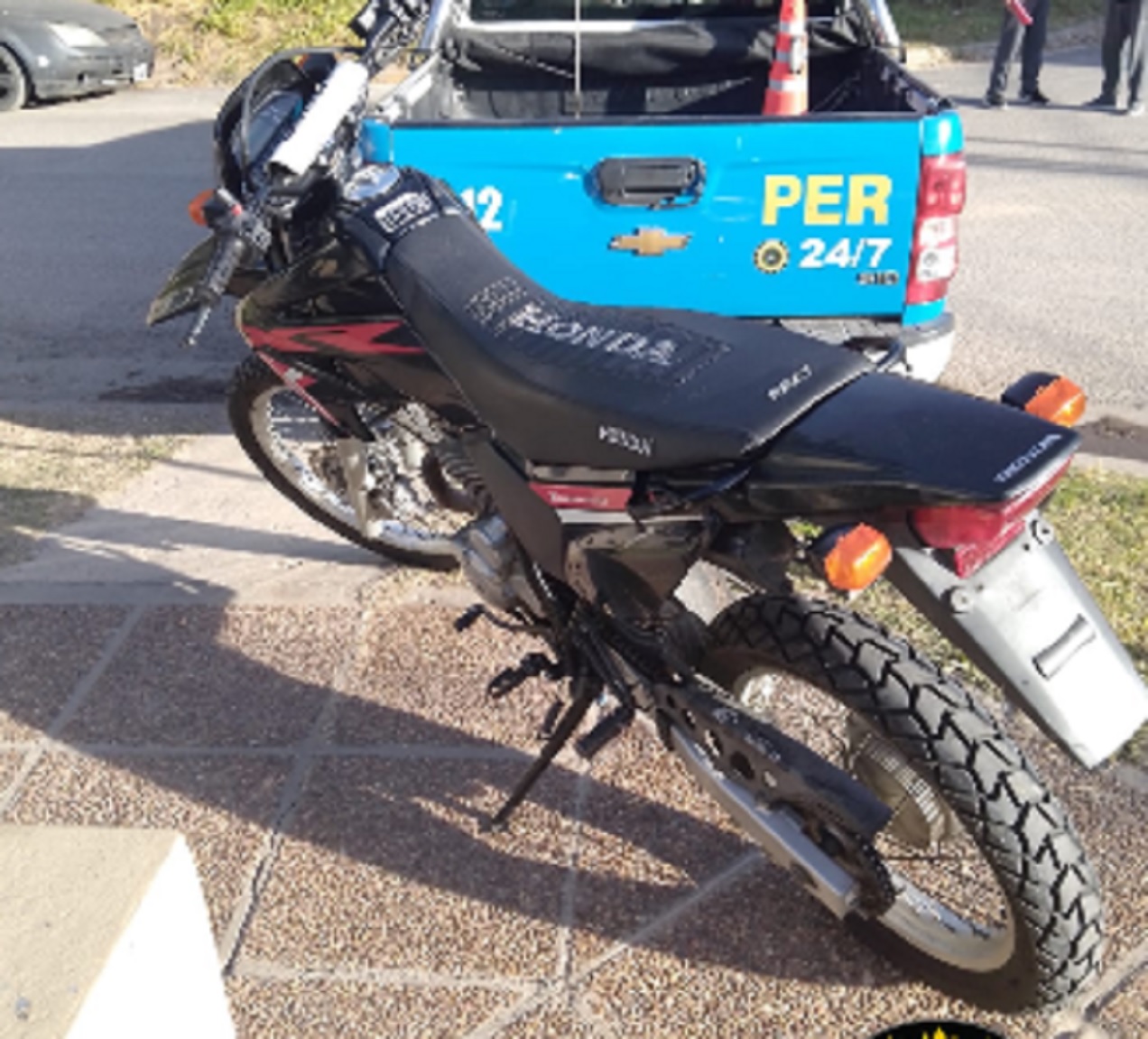 Recuperaron moto que tenía pedido de secuestro