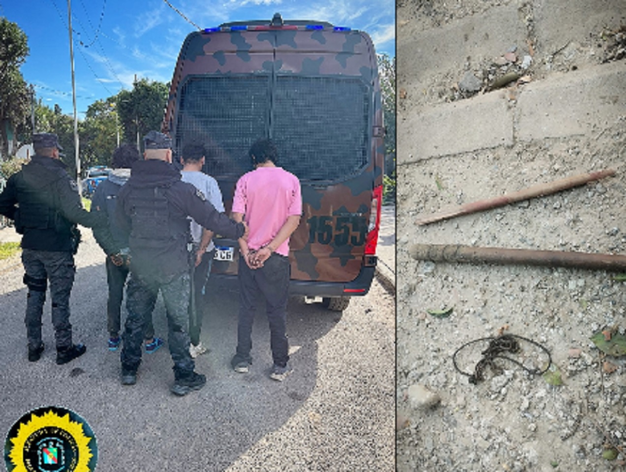 Conflicto familiar en barrio Humito. Tres detenidos y un hombre herido
