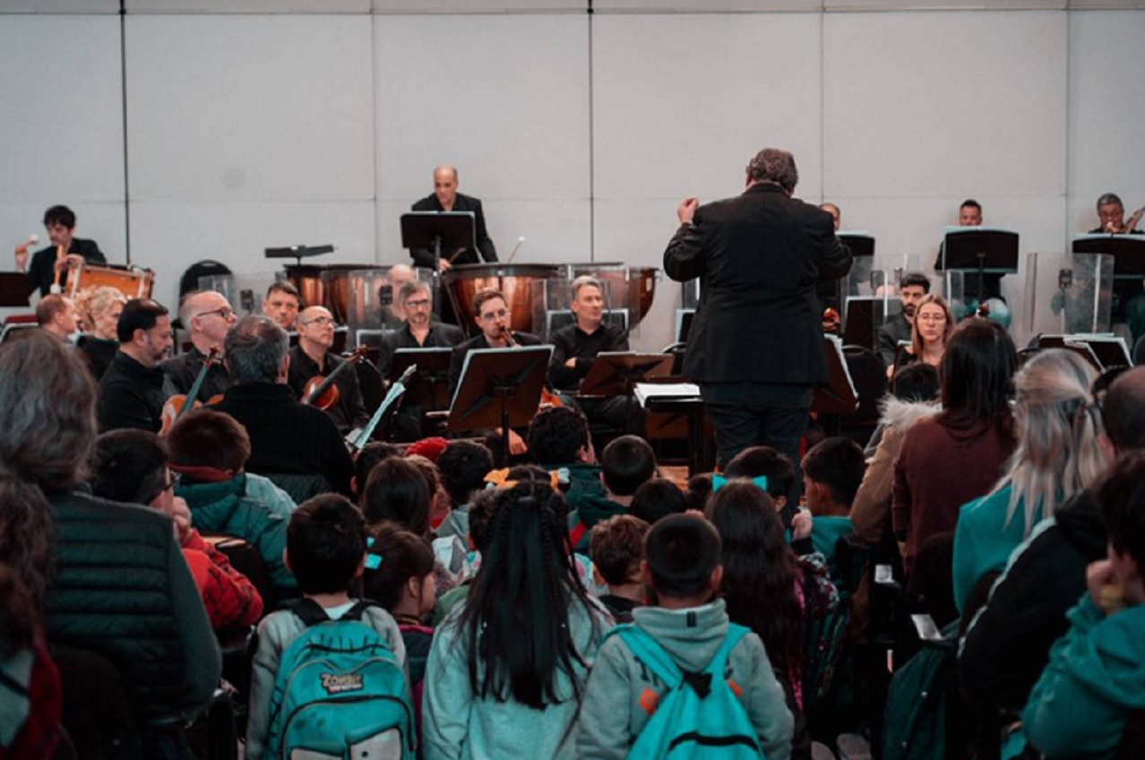 Inicia una nueva edición del programa A Toda Orquesta con música de la Sinfónica para escuelas