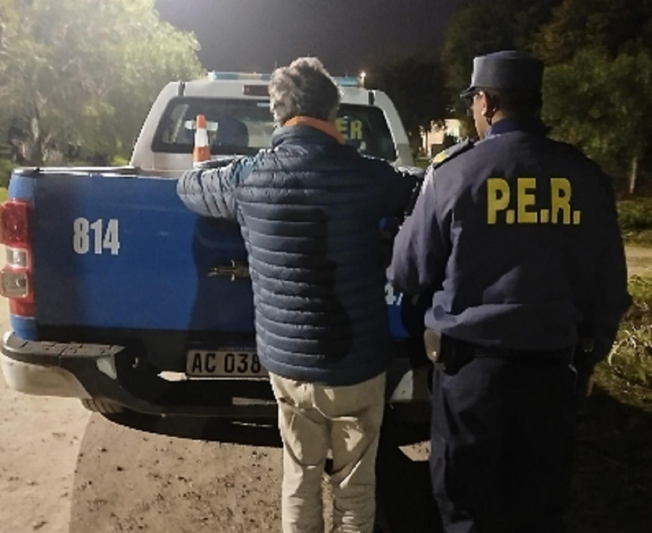 Violó medida de prohibición de acercamiento y fue detenido