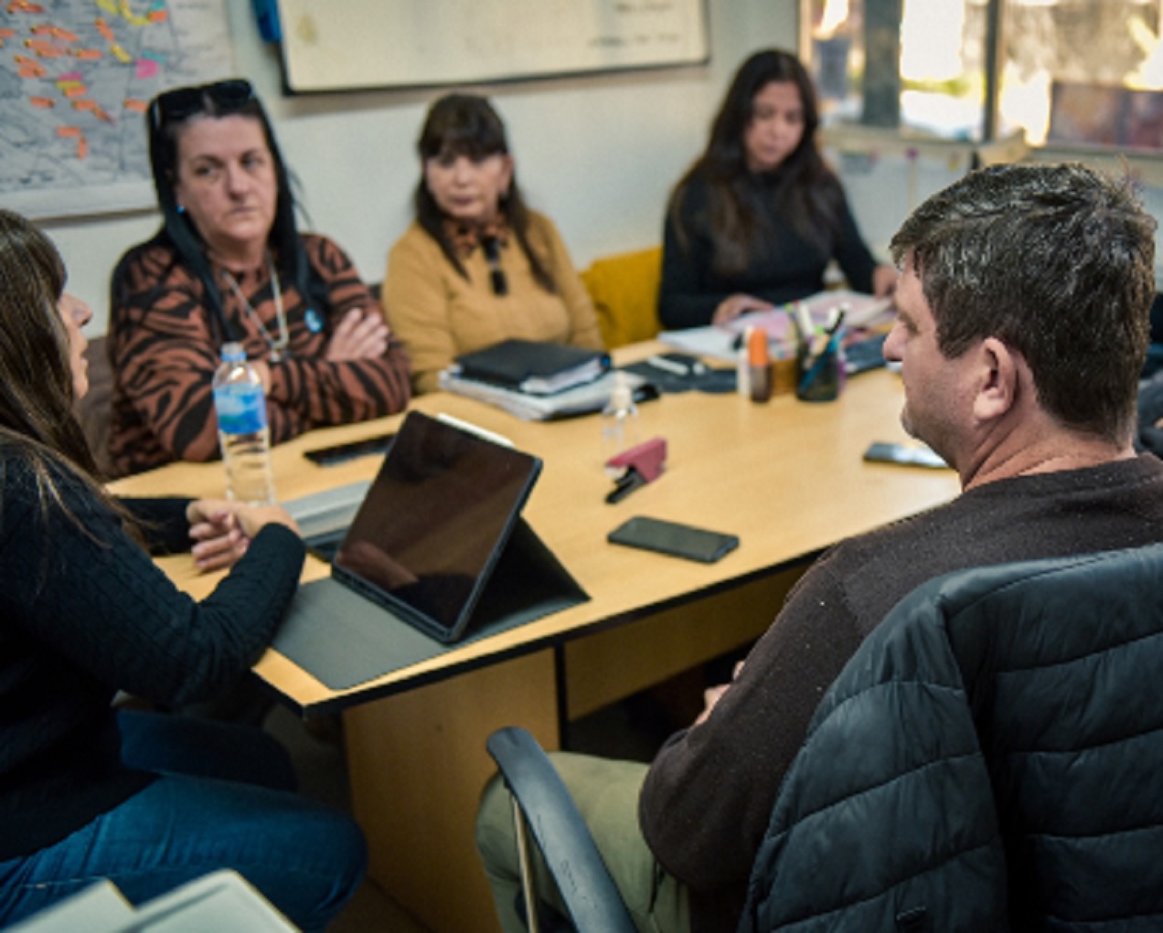 La planificación horaria digital, eje de un encuentro de UPCN con autoridades de la Dirección de Enfermería provincial