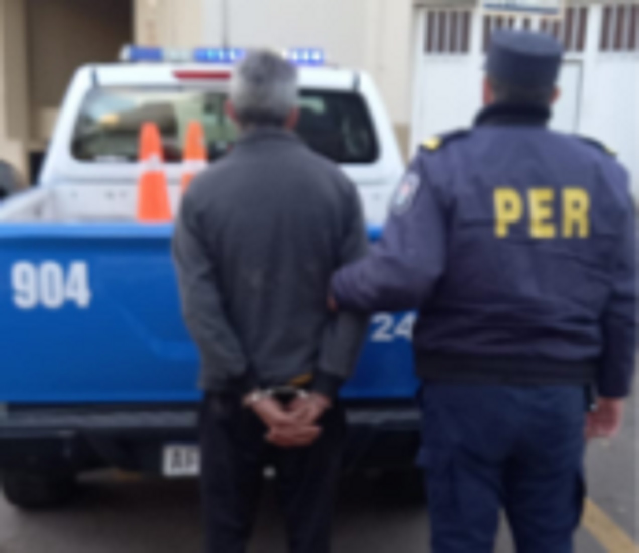 Detenido por el robo de una manguera y otros elementos