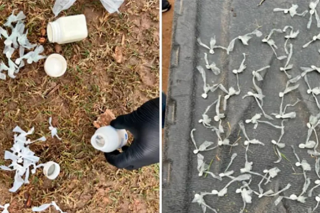 Un menor y un adulto fueron detenidos con 79 envoltorios de cocaína y marihuana