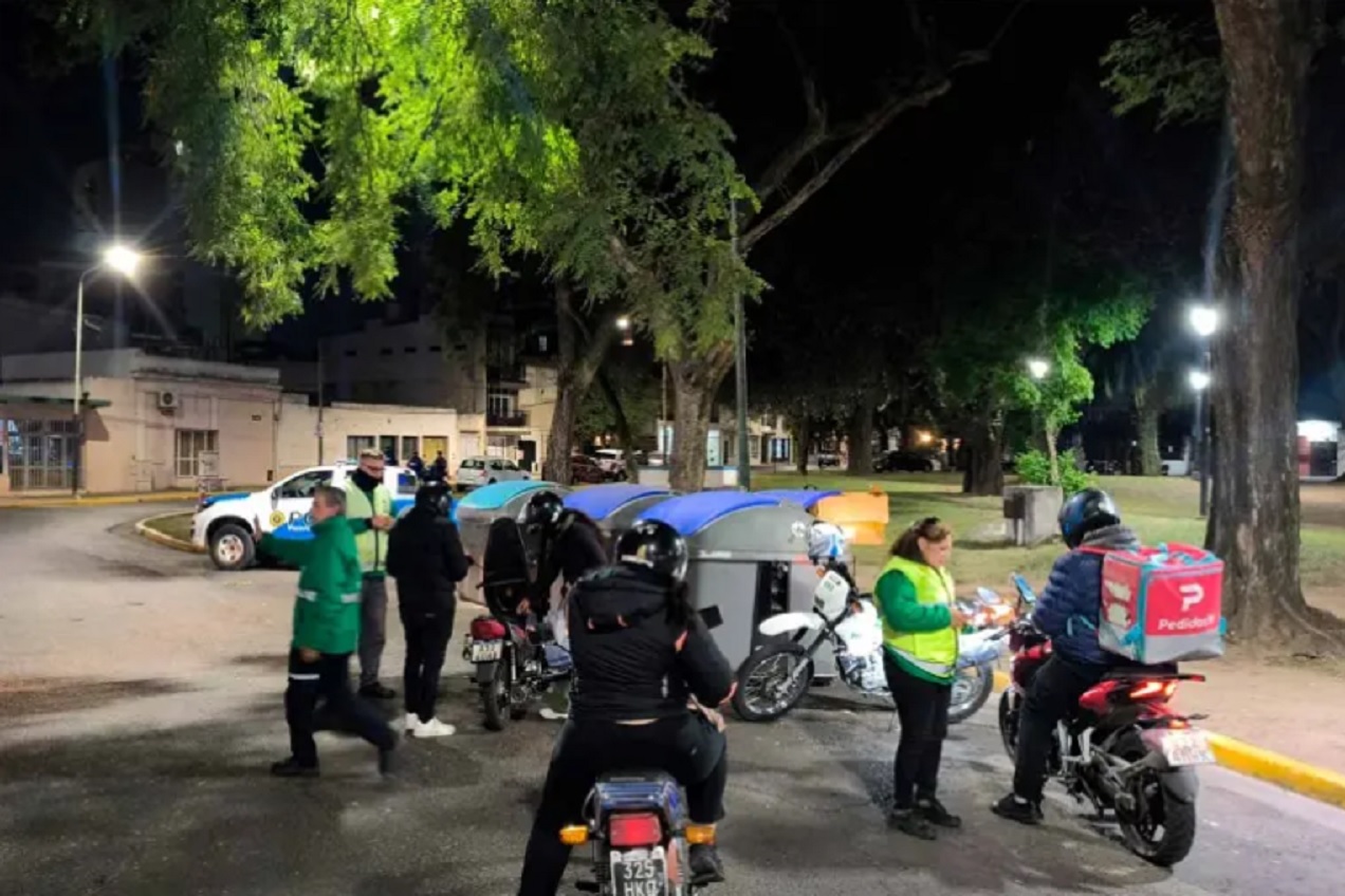 Retuvieron motos durante controles realizados en la zona del Rosedal