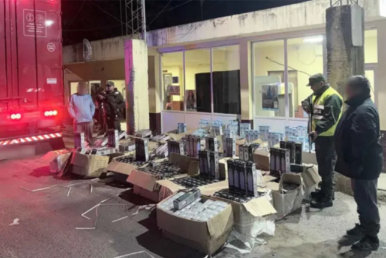 Incautaron mercadería de contrabando valuada en más de 58.000.000 pesos