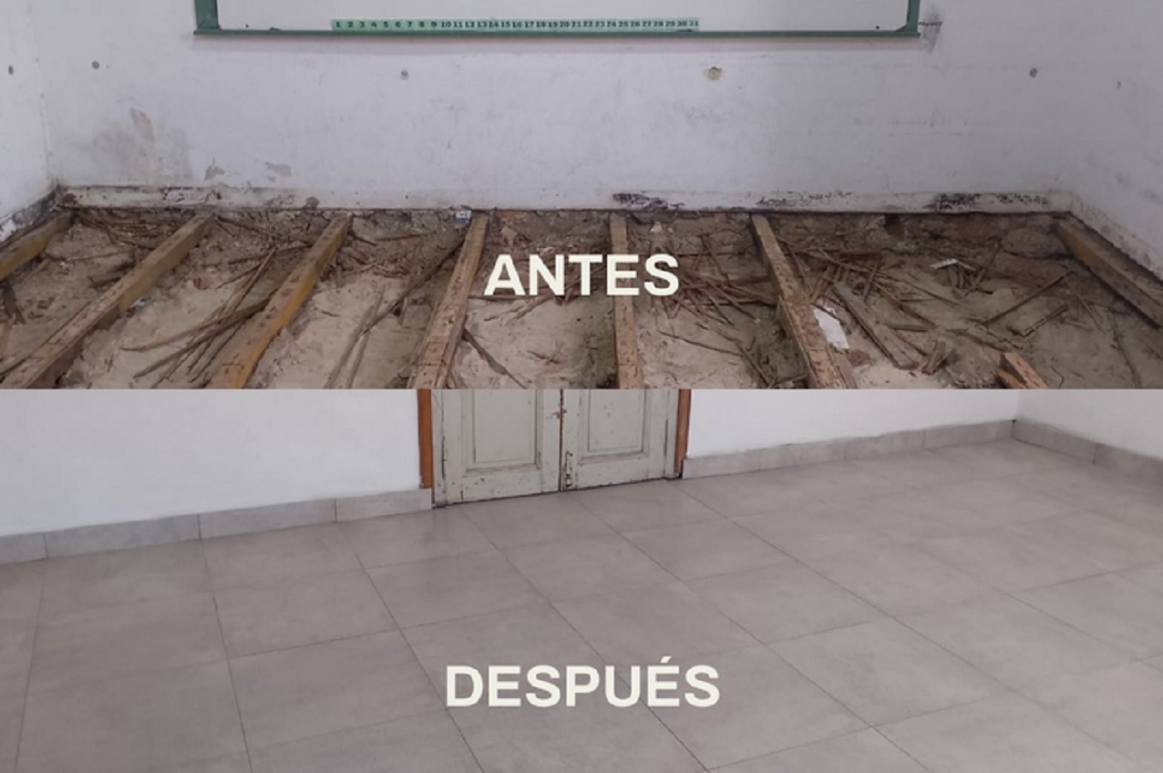 Mejoraron condiciones edilicias y de seguridad en la escuela Integral de Gualeguay