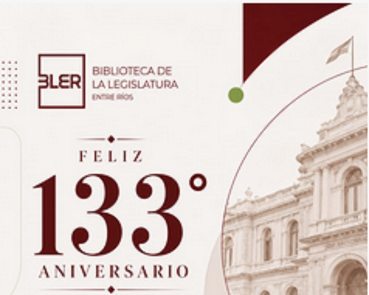 Conmemoraron los 133 años de la Biblioteca de la Legislatura de Entre Ríos