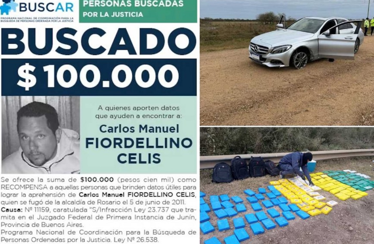 Pez gordo. El narco apresado en Entre Ríos integró la lista de los 10 más buscados del país