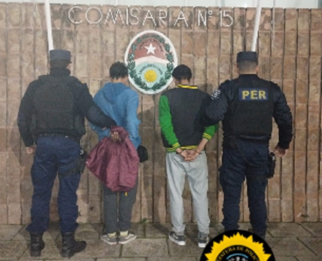 Dos detenidos por el robo de prendas de bestir en un comercio de Santa Elena