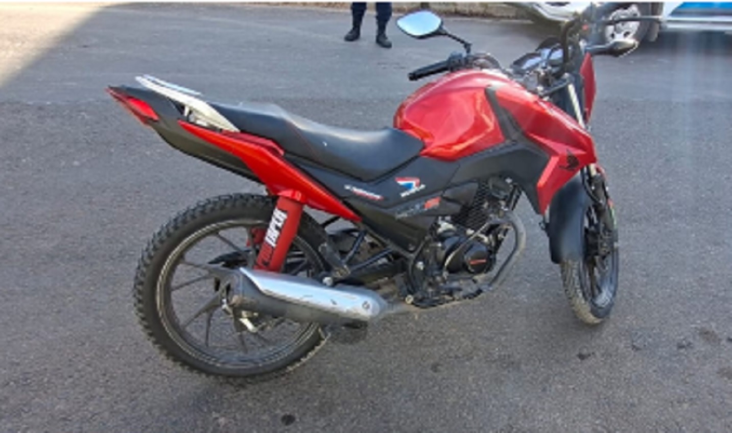 En control vehicular retuvieron moto que contaba con pedido de secuestro