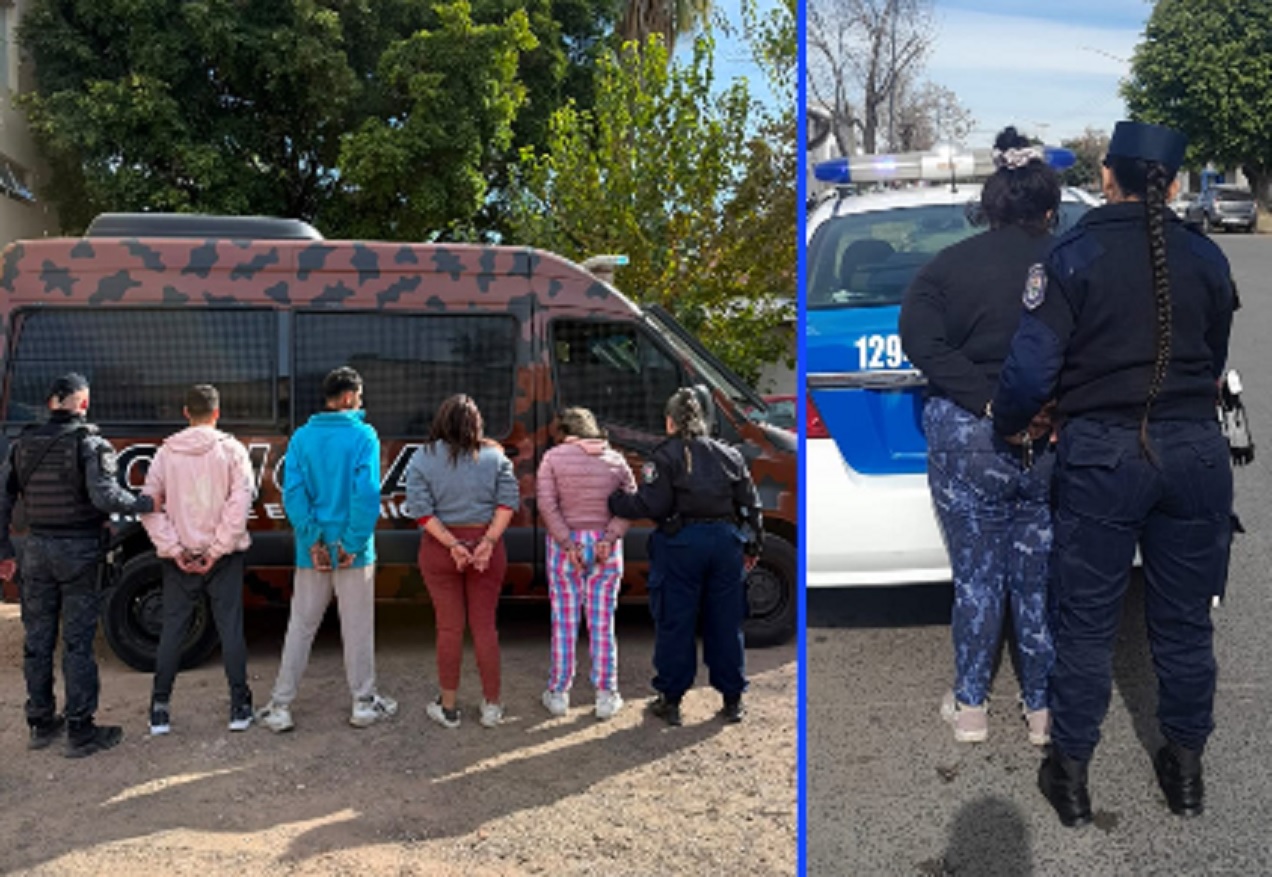 Conflicto entre vecinos: Seis detenidos mientras desmantelaban una propiedad